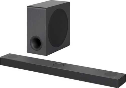 Rent To Own - LG - 3.1.3 Channel Soundbar with Wireless Subwoofer, Dolby Atmos and DTS:X - Black