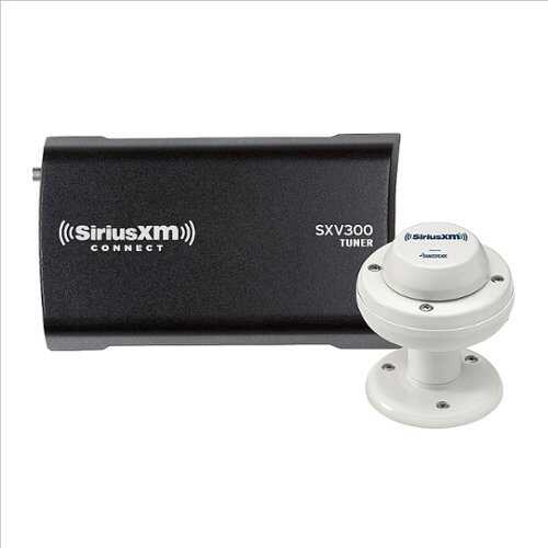 Rent to own SiriusXM - SXV300 Connect Tuner with Marine/RV antenna - Black White