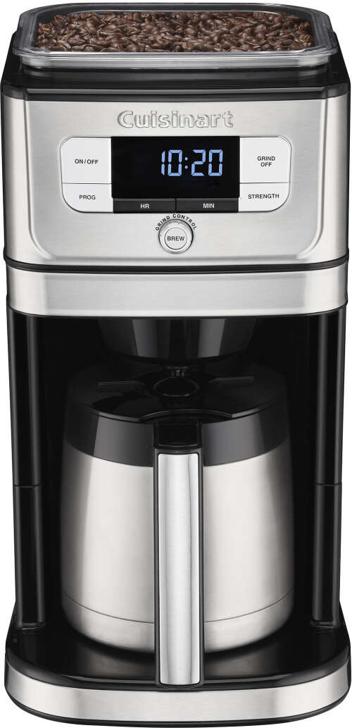 Cuisinart - Burr Grind & Brew 10-Cup Coffeemaker - Stainless Steel