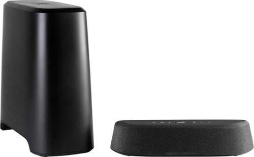 Rent to own Polk Audio - Soundbar with Wireless Subwoofer - Black