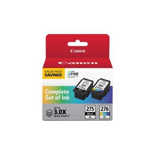 Rent to own Canon - PG 275XL & CL276XL 2-Pack High Yield Ink Cartridges - Black/Multicolor