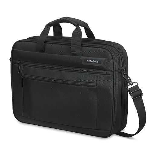 Rent to own Samsonite - Classic Business 2.0 2 Comp. Brief for 17" Laptop - Black
