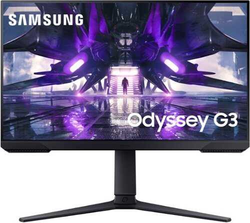 Samsung - Odyssey G3 24" LED 1ms FHD FreeSync Premium 165Hz Gaming Monitor - Black