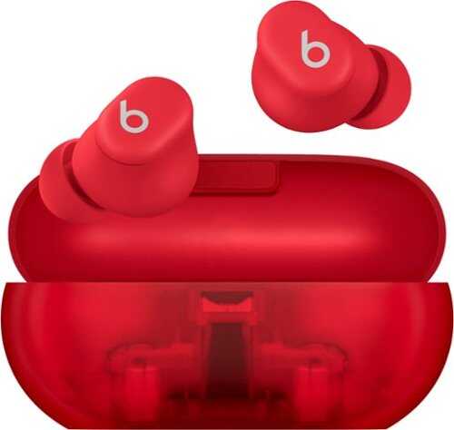 Rent to own Beats Solo Buds True Wireless Earbuds - Transparent Red