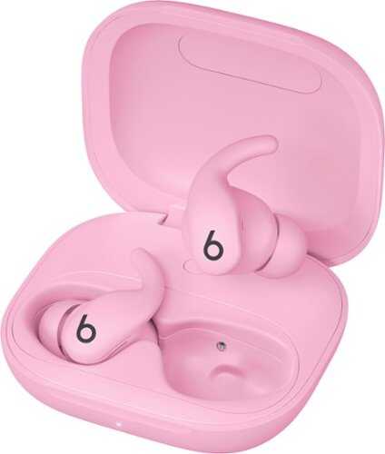 Rent to own Beats - Powerbeats Fit True Wireless Active Noise Canceling Earbuds - Power Pink