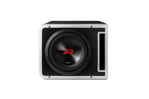Rent to own Alpine - Halo R2-Series 10" Dual Voice Coil Preloaded Subwoofer Enclosure with ProLink™ - Black