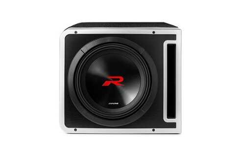 Rent to own Alpine - Halo R2-Series Dual 12" Voice Coil 4-Ohm Loaded Subwoofer Enclosure - Black