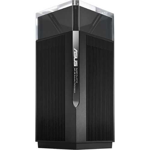 Rent to own ASUS - ZenWiFi Pro ET12 Wireless-AX 1.34 GB/s Whole Home Wi-Fi System - Black