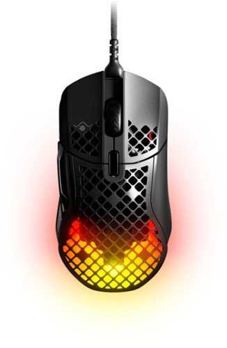 Rent to own SteelSeries - Aerox 5 Wired Optical Gaming Mouse with Ultra Lightweight Design - Black