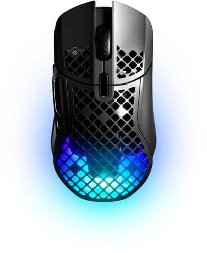 Rent to own SteelSeries - Aerox 5 Wireless Optical Gaming Mouse with Ultra Lightweight Design - Black