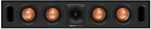 Rent to own Klipsch - R-30C Reference Series Quad 3-1/2" 400-Watt Passive 2-Way Center-Channel Speaker - Black