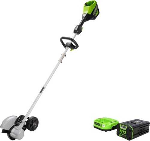 Rent to own Greenworks - 8 in. 80-Volt Brushless Edger (tool only) - Green