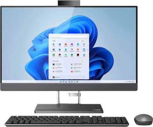 Lenovo - IdeaCentre AIO 5i 27" Touch-Screen All-In-One - Intel Core i5 - 8GB Memory - 512GB Solid State Drive - Storm Grey