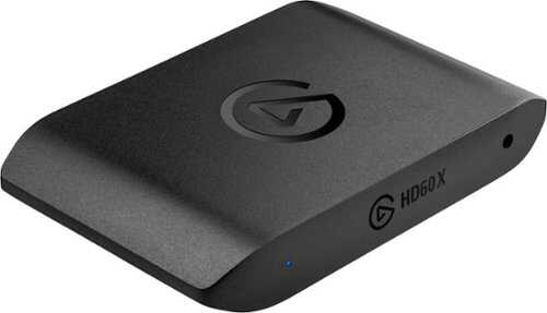 Elgato - HD60 X 1080p60 HDR10 External Capture Card for PS5, PS4/Pro, Xbox Series X/S, Xbox One X/S, PC, and Mac - Black