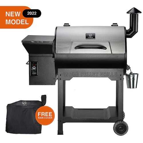 Rent to own Z Grills - 7002B3E Wood Pellet Grill and Smoker - Stainless Steel