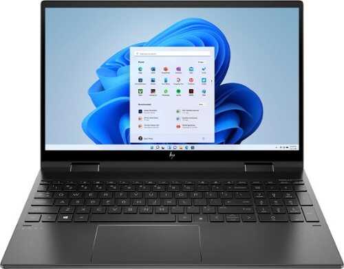 HP - ENVY x360 2-in-1 15.6" Touch-Screen Laptop - AMD Ryzen 5 - 8GB Memory - 256GB SSD - Nightfall Black