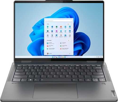 Lenovo - Yoga 7i 14" 2.2k Touch 2-in-1 Laptop - Core i5-1235U - 8GB Memory - 512GB SSD - Storm Grey