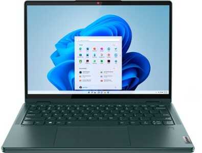 Lenovo - Yoga 6 13.3" WUXGA Touch 2-in-1 Laptop -Ryzen 7 5700U - 16GB Memory - 512GB SSD - Dark Teal