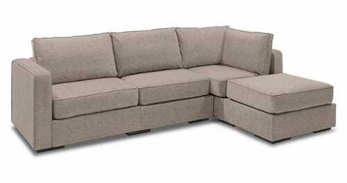 Rent to own Lovesac - 4 Seats + 5 Sides Corded Velvet & Standard Foam - Venetian Taupe