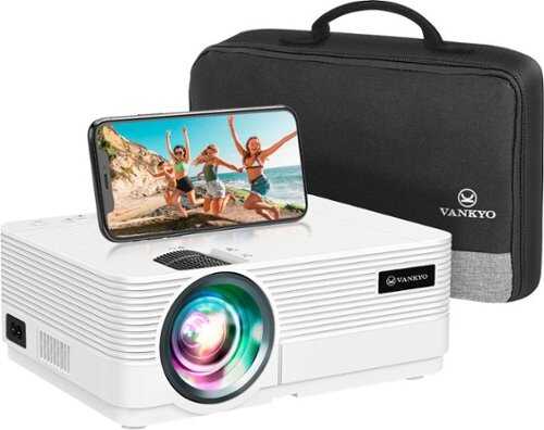 Rent to own Vankyo - Leisure 470 Pro Native 1080P Wireless Single LCD Mini Projector - White