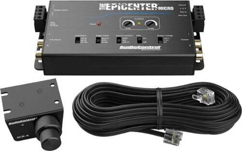 Rent to own AudioControl - The Epicenter Micro Digital Bass Restoration Processor and Line Output Converter - Black
