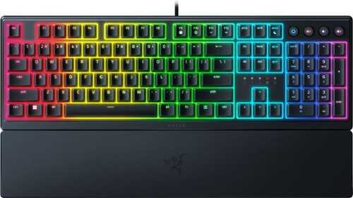 Rent to own Razer - Ornata V3 Full-Size Wired Mecha-Membrane Gaming Keyboard with Chroma RGB Backlighting - Black
