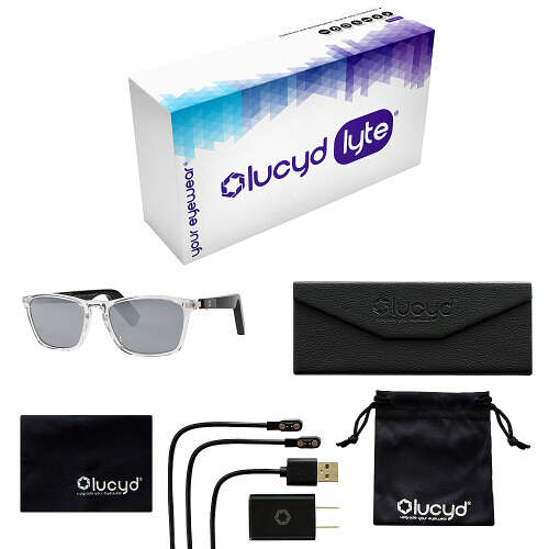 Lucyd - Lyte Bluetooth Audio Sunglasses - Darkside