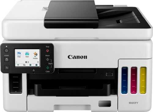 Rent to own Canon - MAXIFY MegaTank GX6021 Wireless All-In-One Inkjet Printer - White