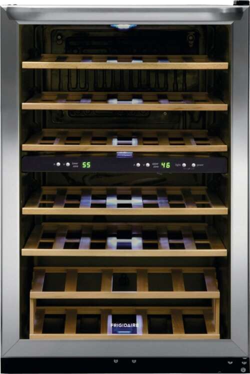 Rent To Own - Frigidaire - 45 Bottle Two-Zone Wine Cooler