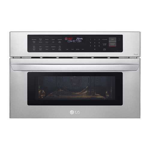 LG 1.7 cu ft Built In Microwave with Convection and Air Fry