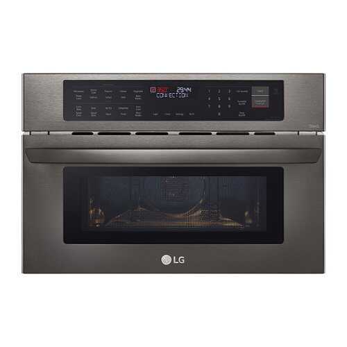 Rent to own LG 1.7 cu ft Built In Microwave with Convection and Air