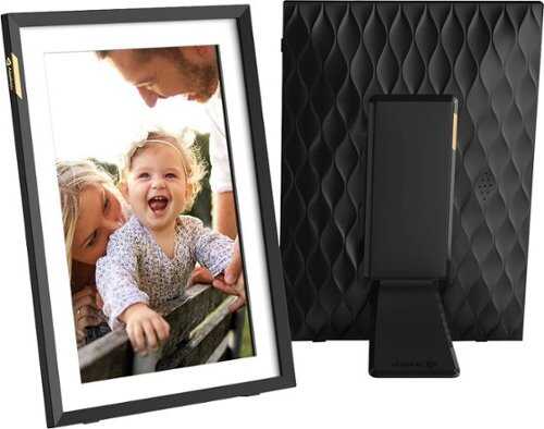 Rent to own Nixplay - Smart Photo Frame 10.1-inch Touch Screen - Black