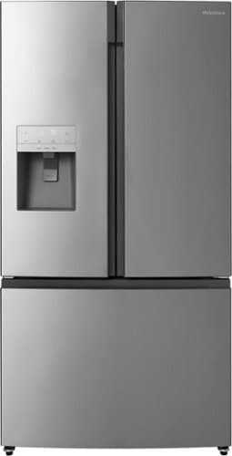 Rent to own Insignia™ - 25.4 Cu. Ft. French Door Refrigerator - Stainless steel
