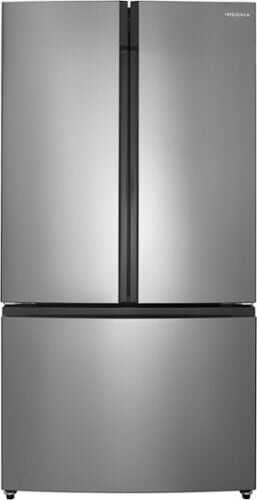 Rent to own Insignia™ - 20.9 Cu. Ft. French Door Counter-Depth Refrigerator - Stainless steel