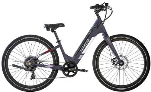 Aventon - Pace 350 v2 Step-Through Ebike w/ 40 mile Max Operating Range and 20 MPH Max Speed - Plum Purple