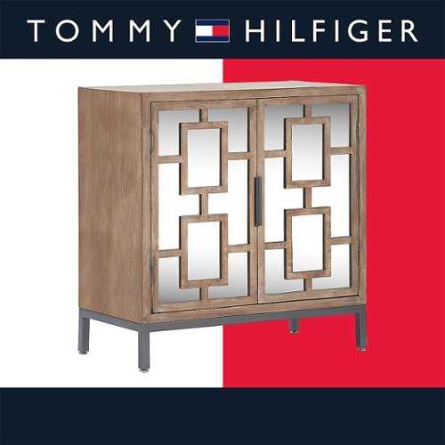 Rent to own Tommy Hilfiger Hayworth Accent Cabinet Ash Grey - Ash Gray