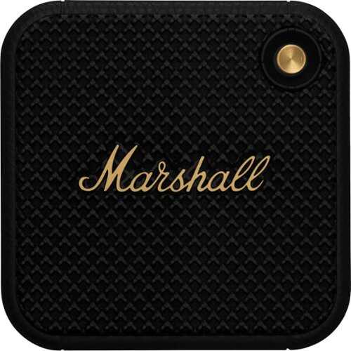 Rent to own Marshall - Willen BT Portable Speaker - Black & Brass