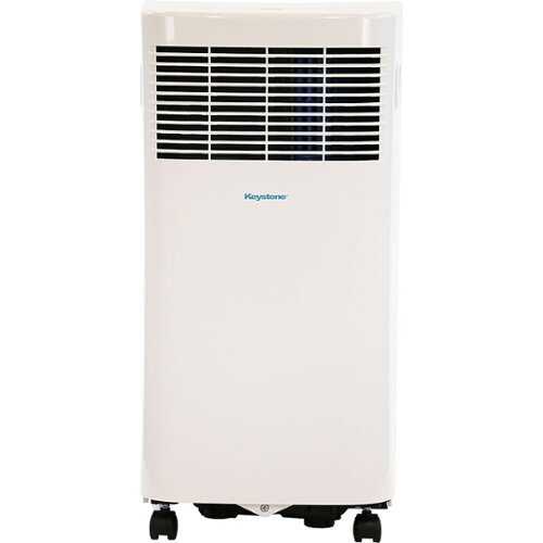 Rent to own Keystone - 5,000 BTU Portable Air Conditioner with Remote Control | AC for Rooms up to 200 Sq.Ft. | LED Display | Dehumidifer - White