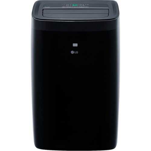Rent to own LG - 10,000 BTU (DOE) / 14,000 BTU (ASHRAE) Smart Portable Air Conditioner with Heat - Black