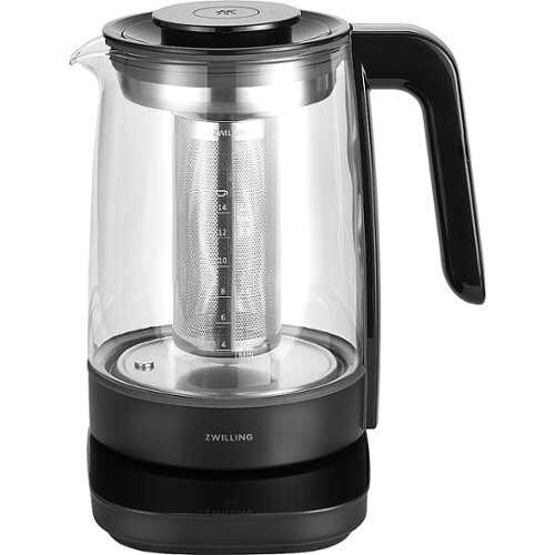 Rent To Own - ZWILLING Enfinigy Glass Kettle, Tea Kettle, Black - Black