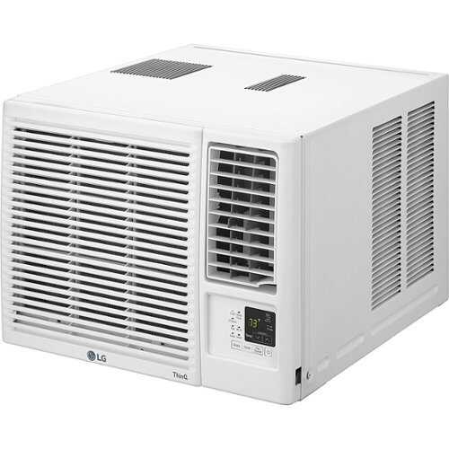 Rent to own LG - 18,000 BTU Heat and Cool Window Air Conditioner with Wifi Controls - White