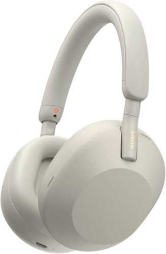Sony - WH-1000XM5 Wireless Noise-Canceling Headphones - Silver