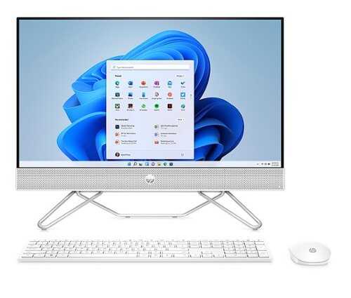 Rent to own HP - 23.8" Touch-Screen  All - In- One  - Intel Core i5-1235U - 8GB Memory - 512GB SSD - Starry white