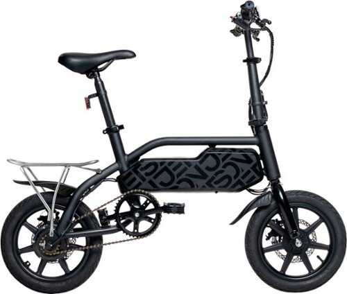 Jetson - J5 Electric Bike w/ 30mi Max Operating Range & 15 mph Max Speed - Black