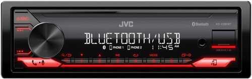 Rent to own JVC - Bluetooth Digital Media Receiver with Detachable Faceplate - Black