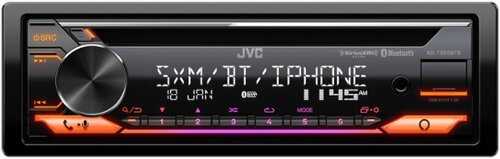 Rent to own JVC - Bluetooth CD/DM Receiver with Voice Assistant Built in and Satellite Radio-Ready - Black