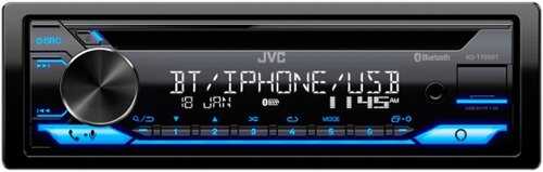 Rent to own JVC - Bluetooth CD/DM Receiver with Voice Assistant Built-in - Black