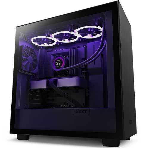 Rent to own NZXT - H7 Mid-Tower ATX Case - Black