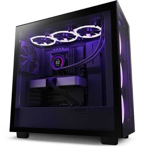 Rent to own NZXT - H7 Elite Mid-Tower ATX Case Black - Black