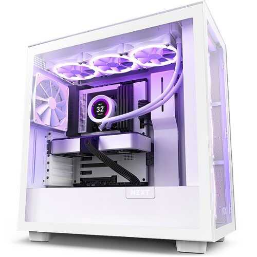 Rent to own NZXT - H7 Elite Mid-Tower ATX Case - White